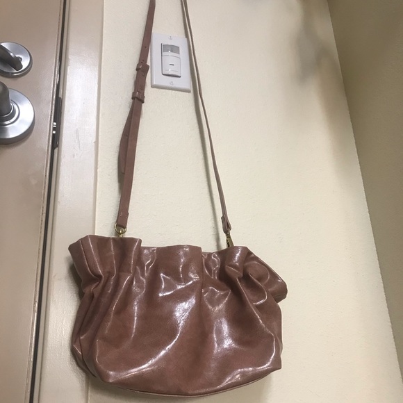 Anthropologie Handbags - Anthropologie Small Rose Pink Ruffle Purse
